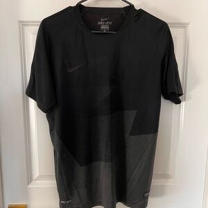 Nike Men's Black Dri-FIT Shirt
